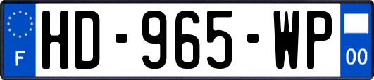 HD-965-WP