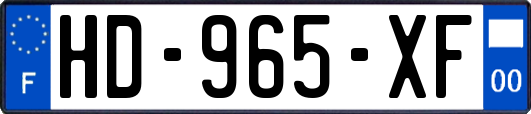HD-965-XF