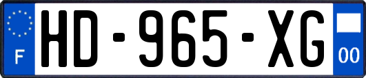 HD-965-XG