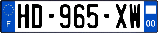 HD-965-XW
