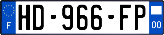 HD-966-FP