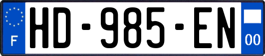 HD-985-EN