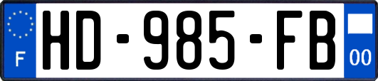 HD-985-FB