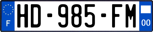 HD-985-FM