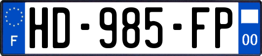 HD-985-FP