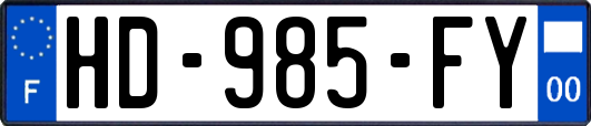 HD-985-FY