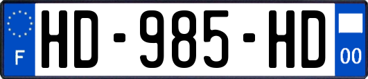 HD-985-HD