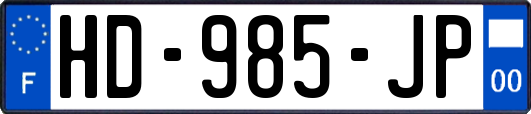 HD-985-JP