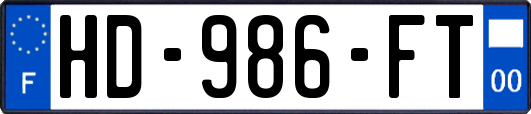HD-986-FT