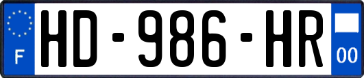 HD-986-HR