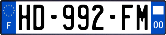 HD-992-FM