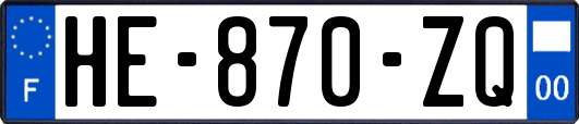 HE-870-ZQ