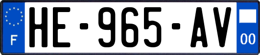 HE-965-AV