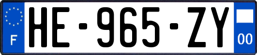 HE-965-ZY