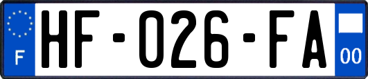 HF-026-FA