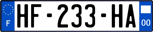 HF-233-HA