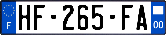 HF-265-FA