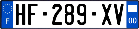 HF-289-XV