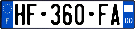 HF-360-FA