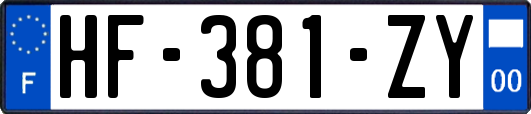 HF-381-ZY