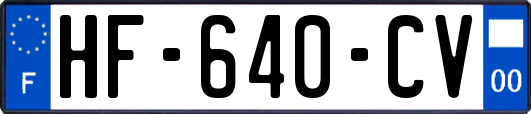 HF-640-CV