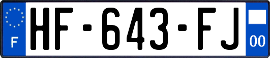 HF-643-FJ