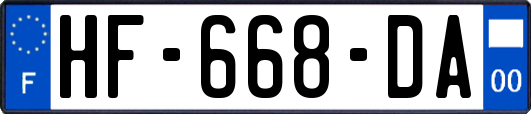 HF-668-DA