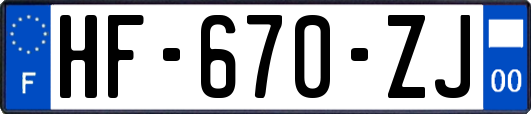 HF-670-ZJ