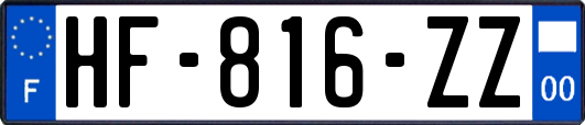HF-816-ZZ