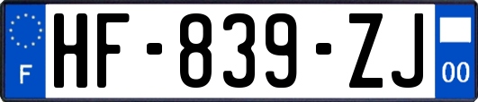 HF-839-ZJ