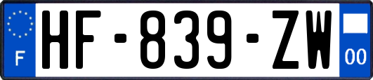 HF-839-ZW