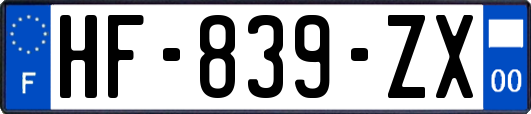 HF-839-ZX