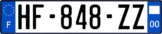 HF-848-ZZ