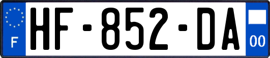 HF-852-DA