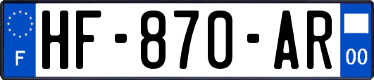 HF-870-AR