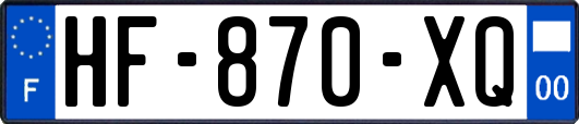 HF-870-XQ
