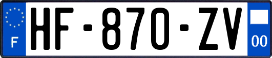 HF-870-ZV