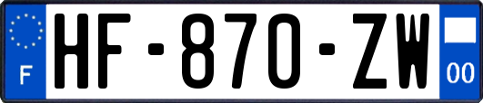 HF-870-ZW