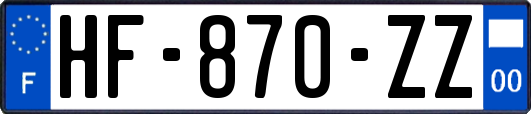 HF-870-ZZ