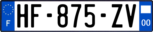 HF-875-ZV