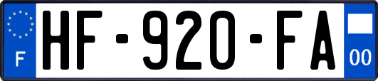 HF-920-FA