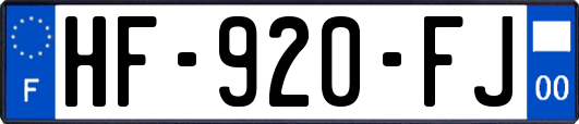 HF-920-FJ