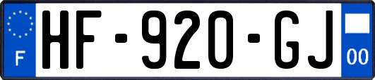 HF-920-GJ