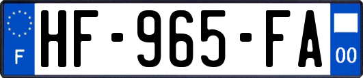 HF-965-FA