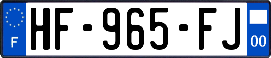 HF-965-FJ