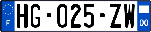HG-025-ZW