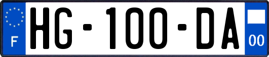 HG-100-DA