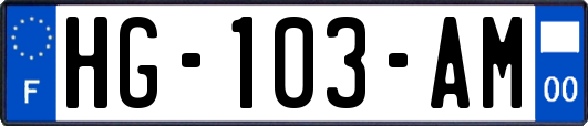 HG-103-AM