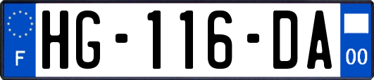 HG-116-DA