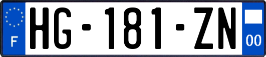 HG-181-ZN